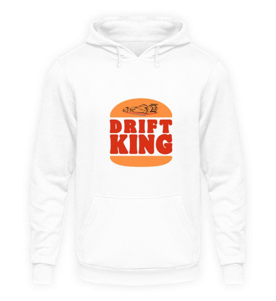 F1 Racing DriftKing - Unisex Hoodie Hoodie Novawear Arktikweiß XS 