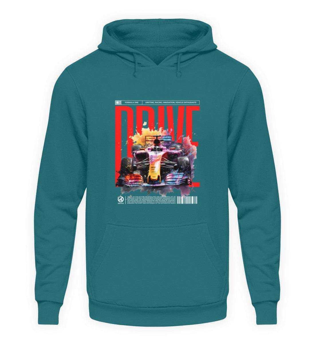 F1 Racing DRIVE - Unisex Hoodie Hoodie Novawear Airforce Blue XS 