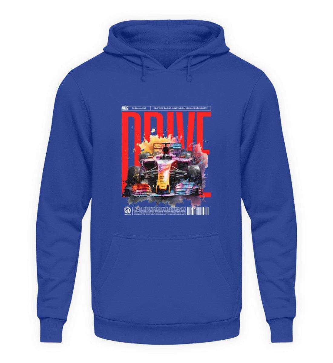 F1 Racing DRIVE - Unisex Hoodie Hoodie Novawear Royalblau XS 