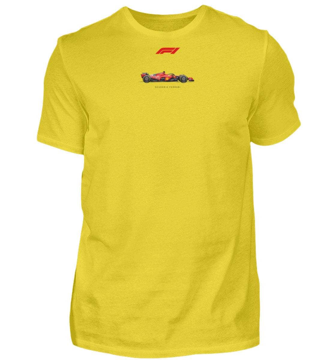 F1 Racing Ferrari - Unisex Shirt T-Shirt Novawear Gold XS 