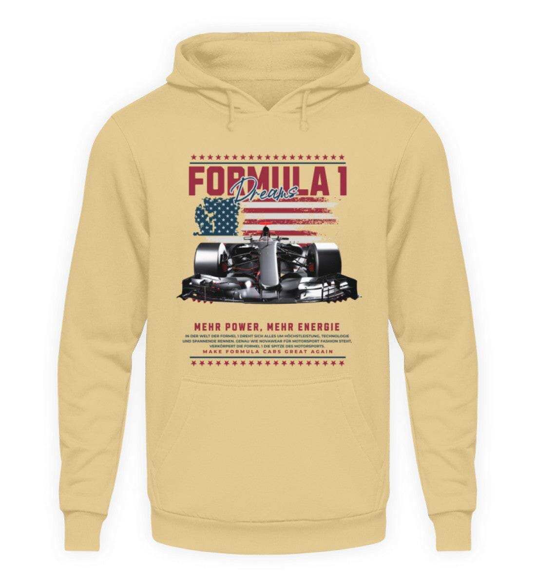 F1 Racing Formula Dream - Unisex Hoodie Hoodie Novawear Desert Sand XS 