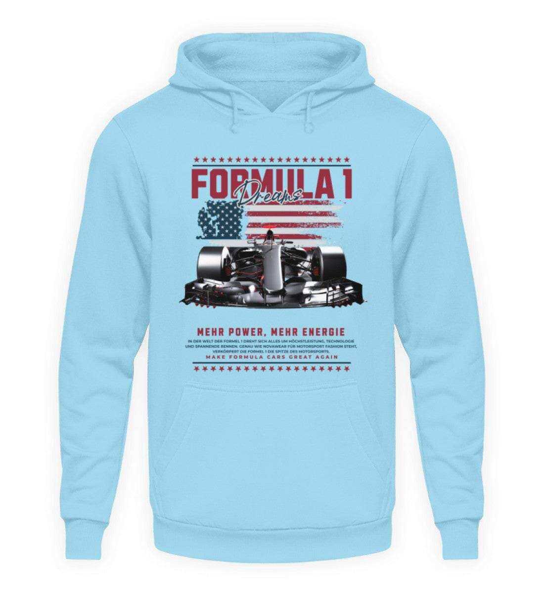 F1 Racing Formula Dream - Unisex Hoodie Hoodie Novawear Himmelblau XS 