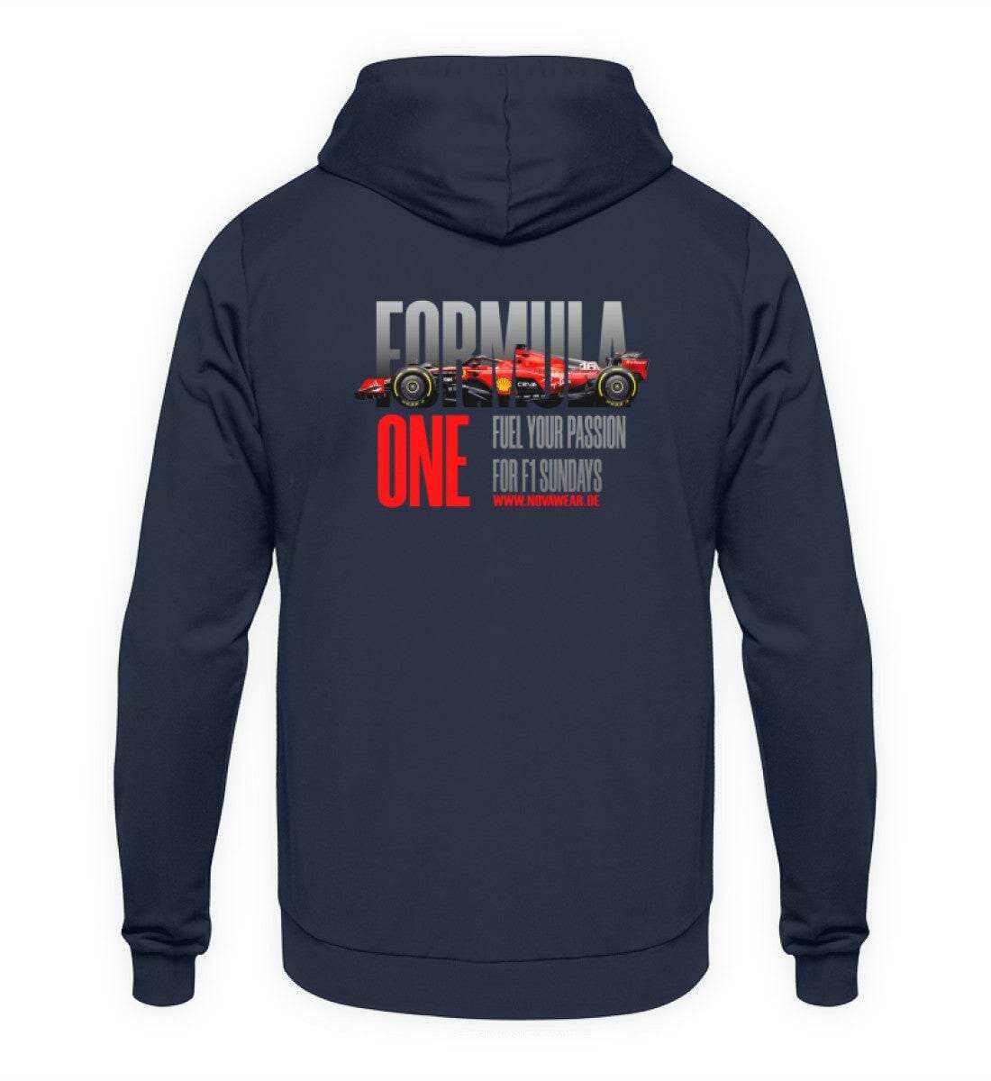 F1 Racing Fuel Your Passion - Unisex Hoodie Backside Hoodie Novawear Oxford Navy XS 