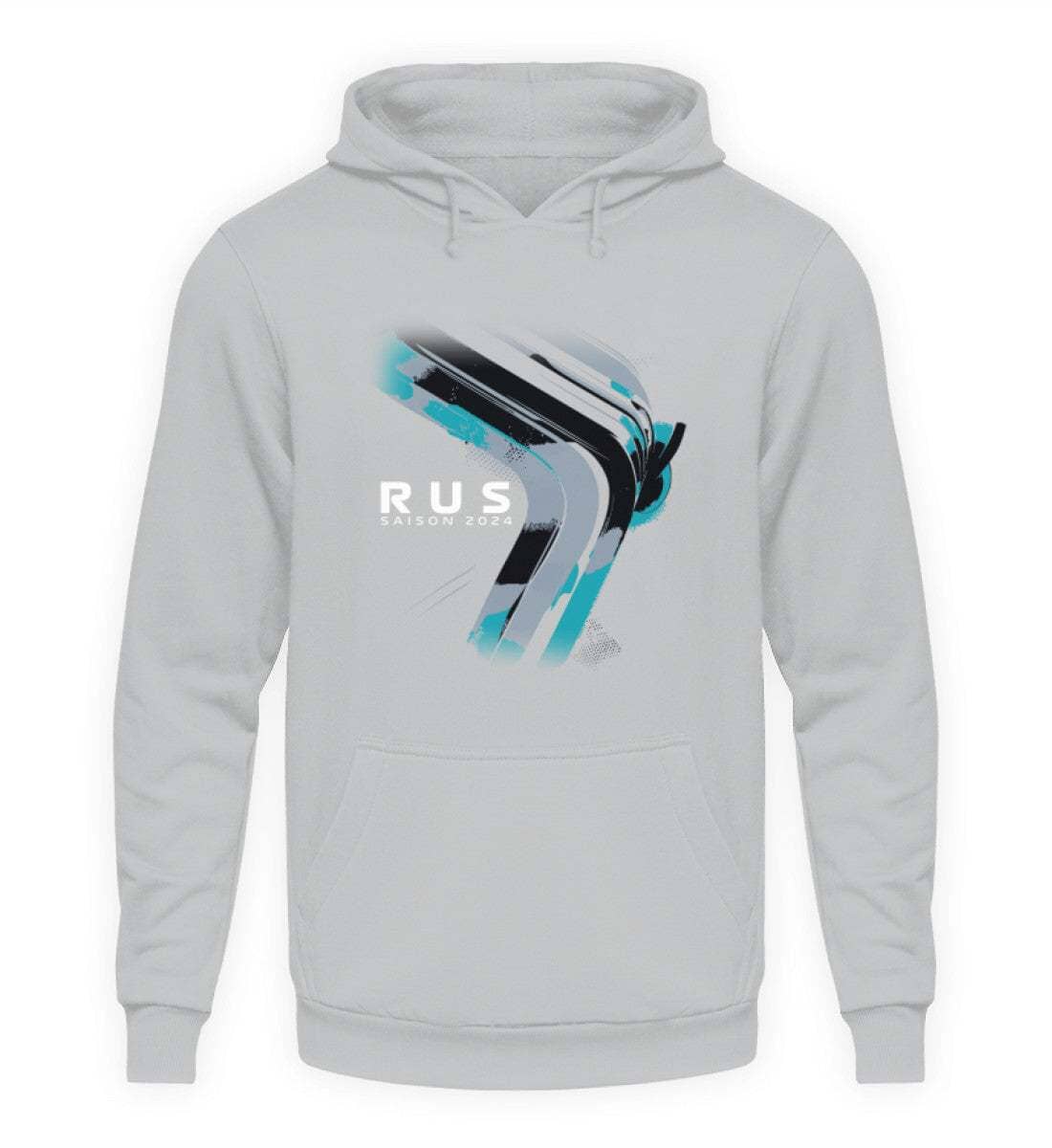 F1 Racing George Russell 2024 Limited Edition - Unisex Hoodie Hoodie Novawear Heather Sport Grey XS 