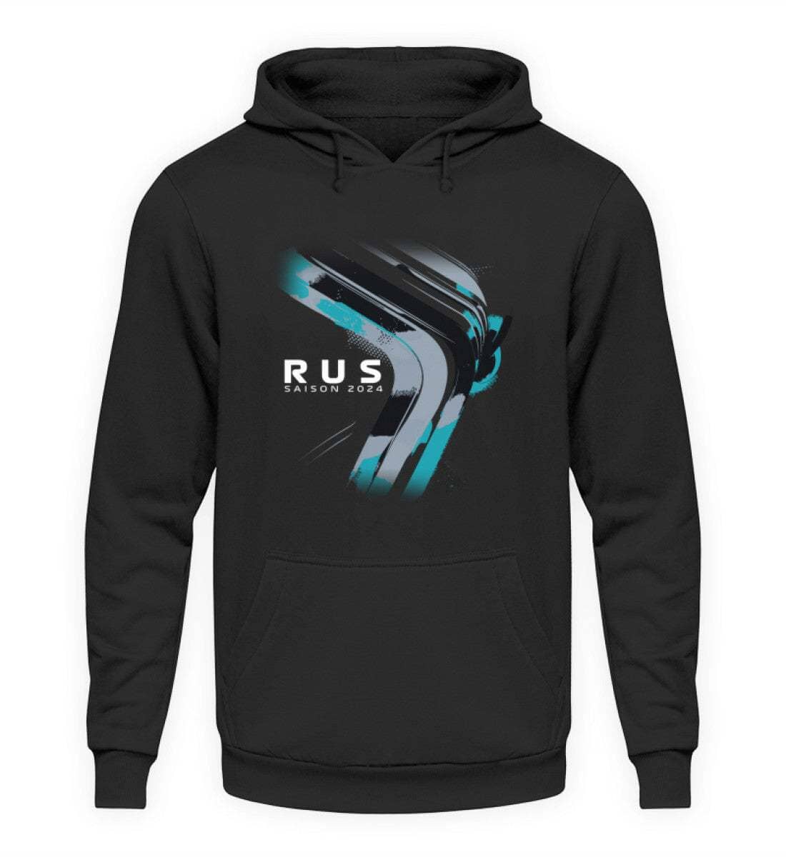 F1 Racing George Russell 2024 Limited Edition - Unisex Hoodie Hoodie Novawear Tief Schwarz XS 