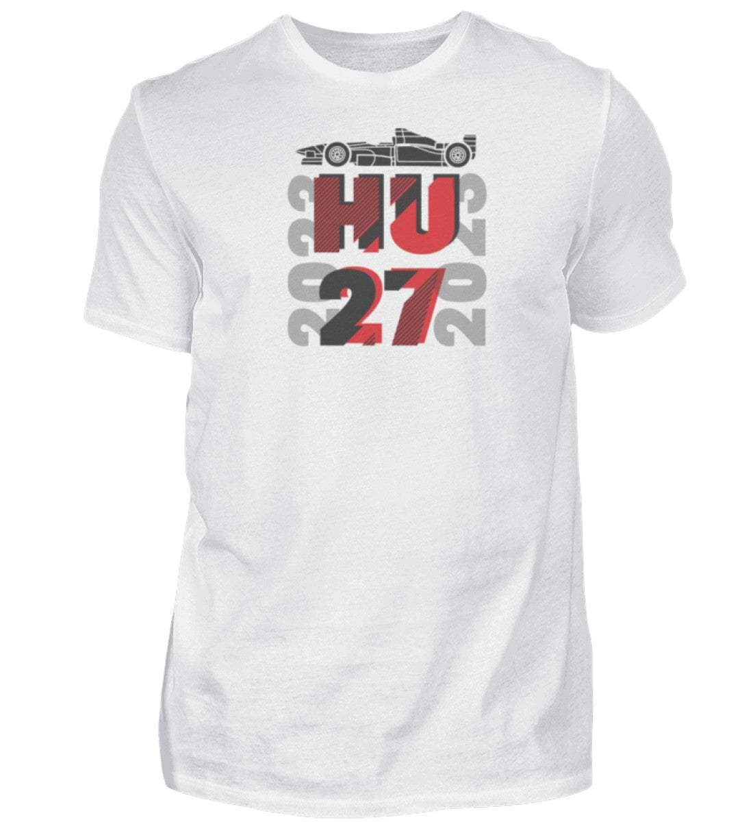 F1 Racing HÜL Fan - Unisex T-Shirt - Herren Shirt T-Shirt Novawear White S 