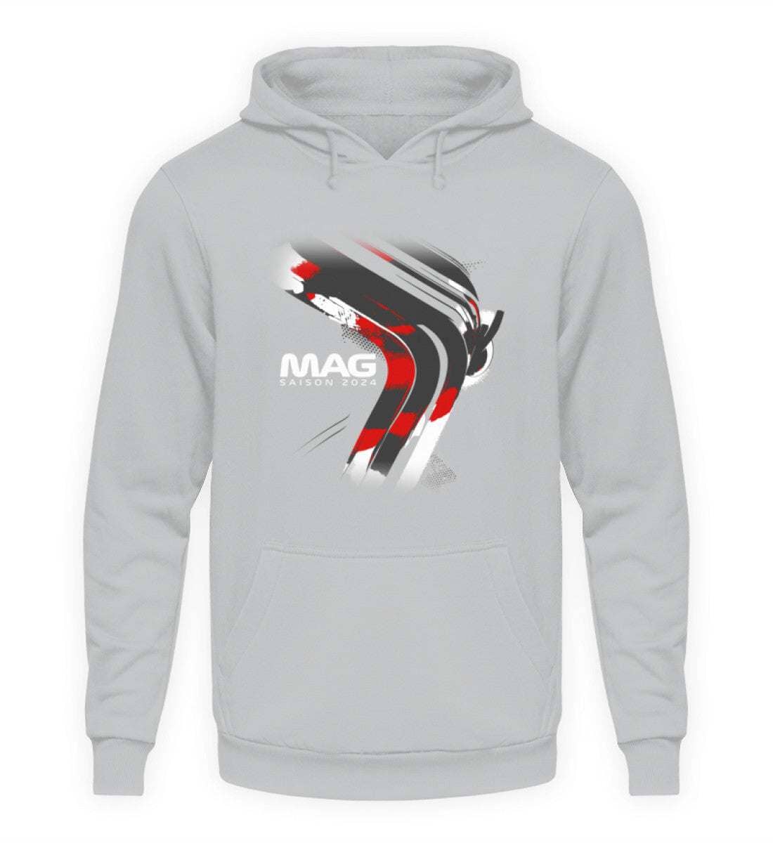 F1 Racing Kevin Magnussen 2024 Limited Edition - Unisex Hoodie Hoodie Novawear Heather Sport Grey XS 