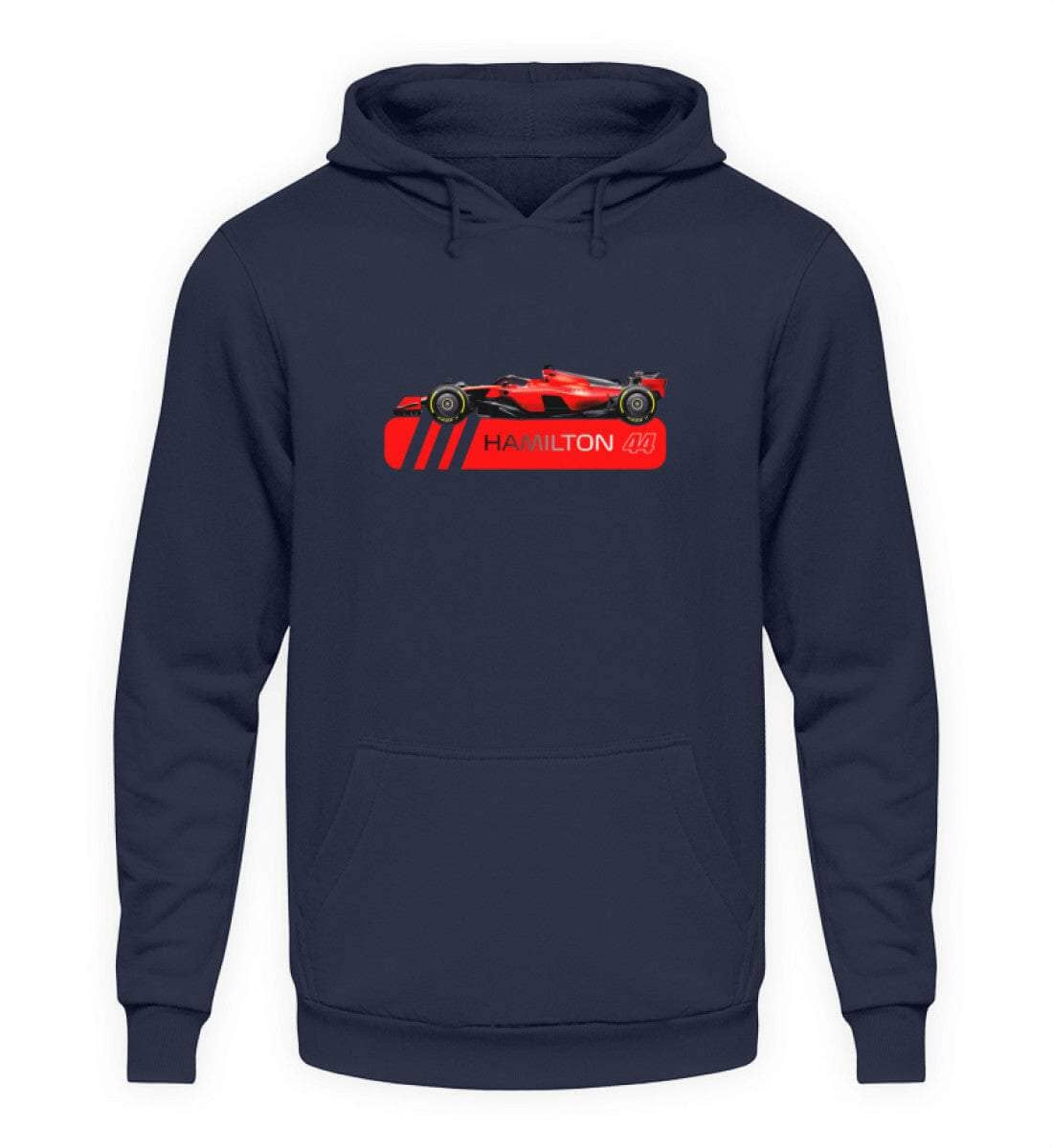 F1 Racing L. Hamilton Ferrari Limited Edition - Unisex Hoodie Hoodie Novawear Oxford Navy XS 