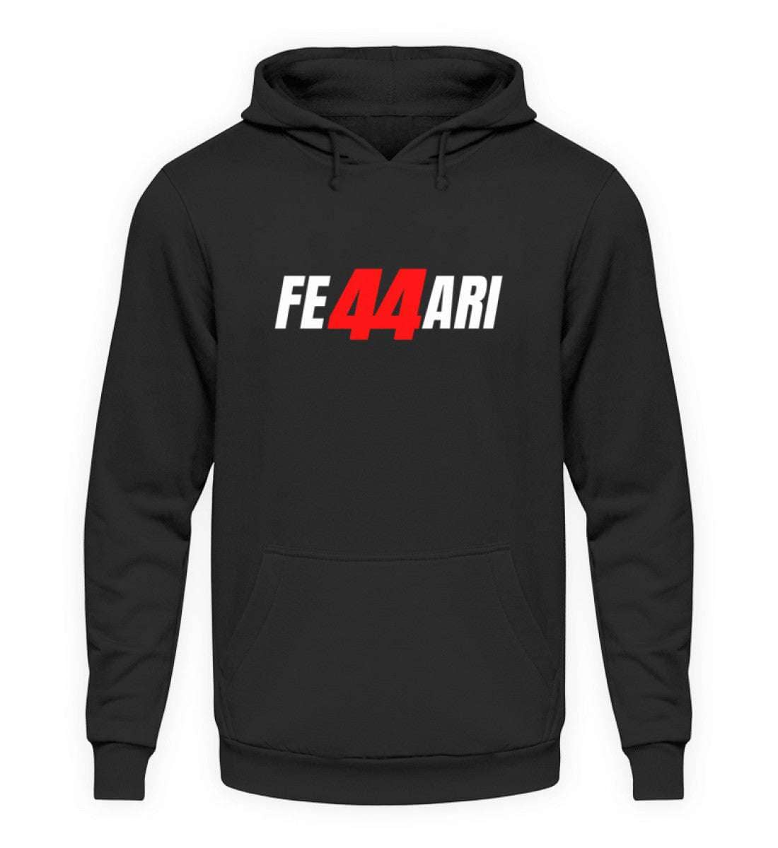 F1 Racing L. Hamilton Ferrari Limited Edition - Unisex Hoodie Hoodie Novawear Tief Schwarz XS 