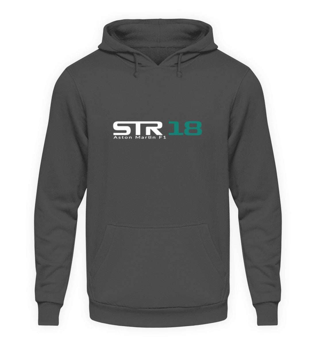 F1 Racing Lance Stroll 18 - Unisex Hoodie Hoodie Novawear Steel Grey (Solid) XS 