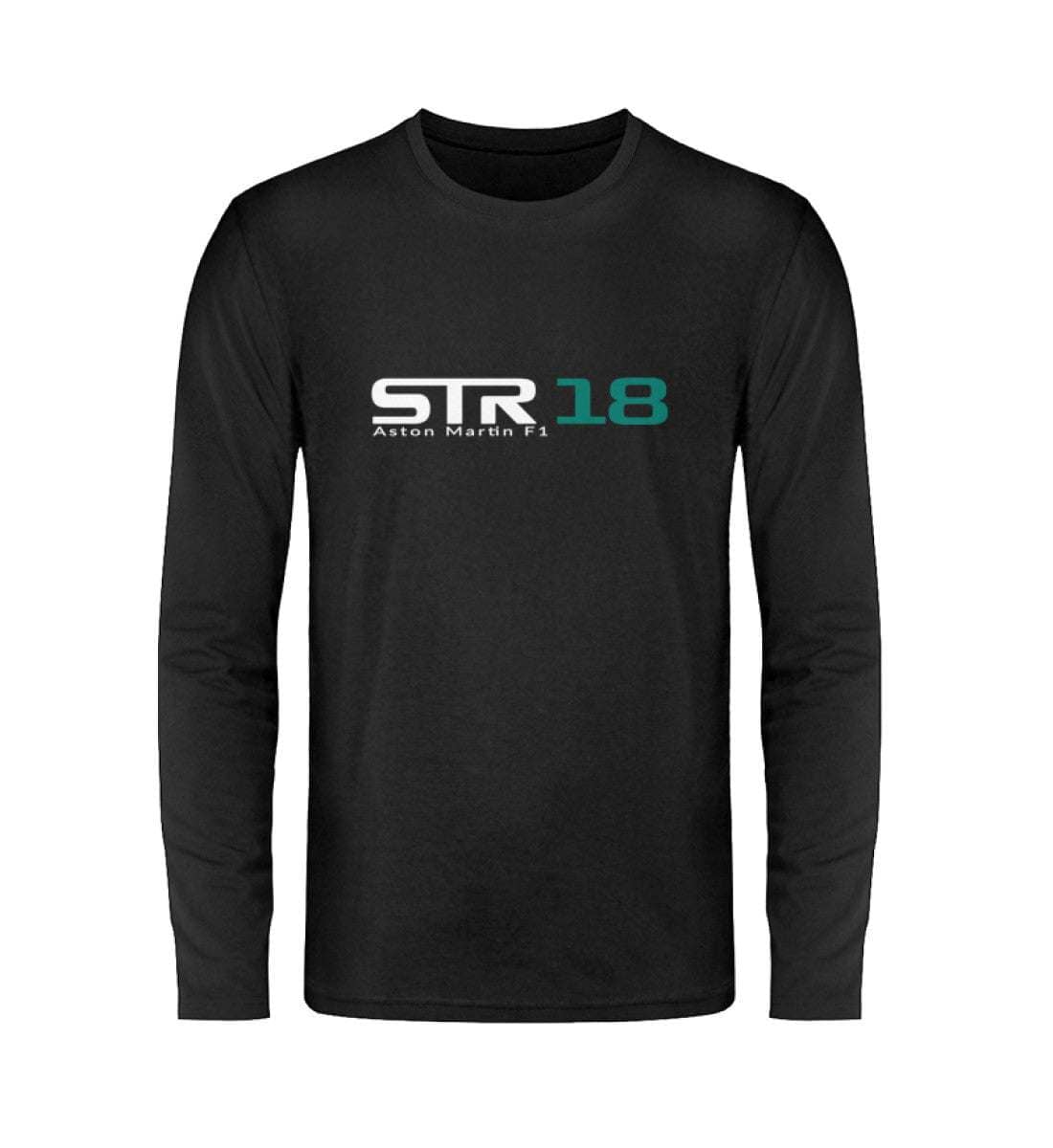 F1 Racing Lance Stroll 18 - Unisex Langarmshirt Unisex Langarmshirt Novawear Schwarz S 