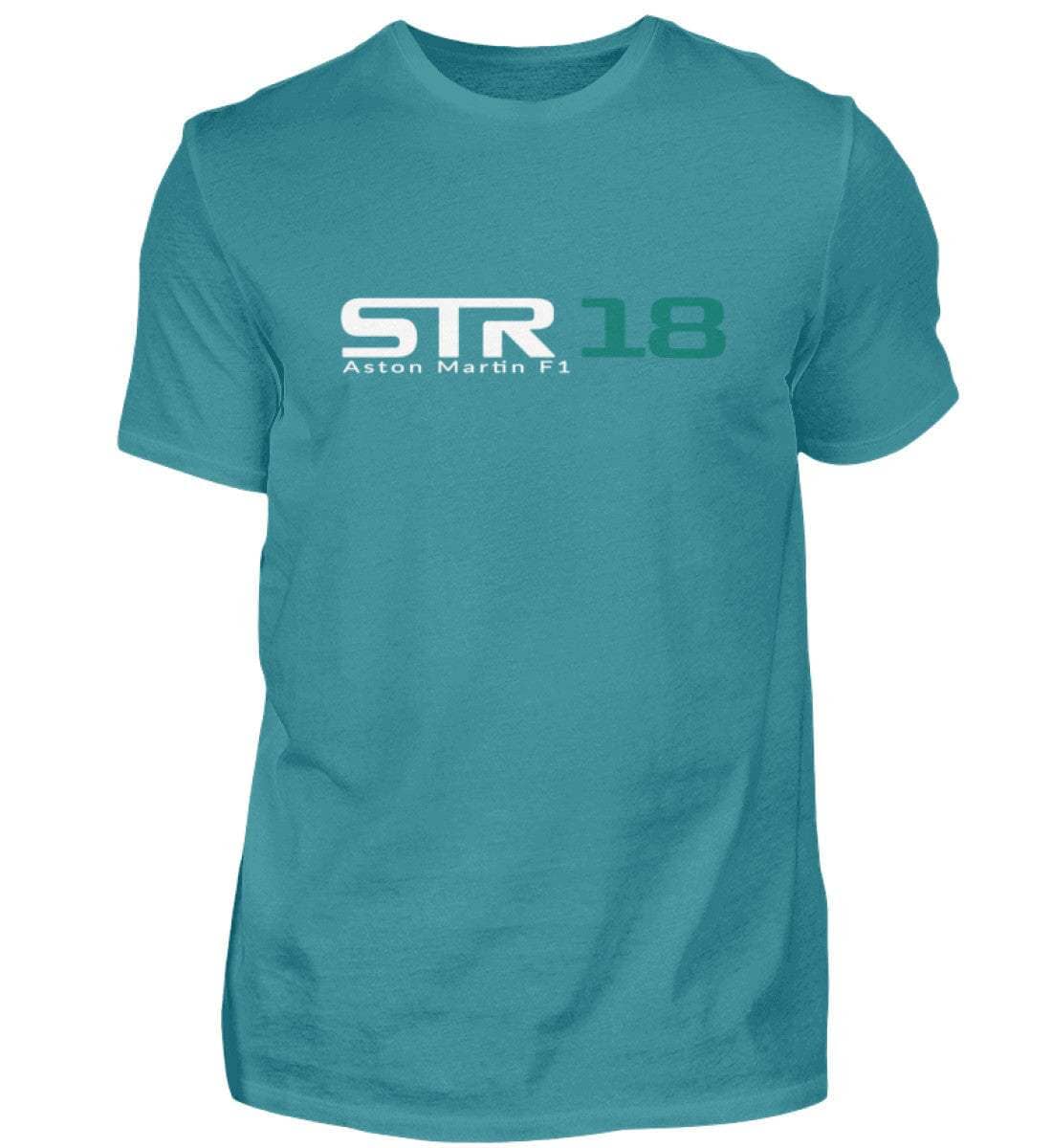 F1 Racing Lance Stroll 18 - Unisex Shirt T-Shirt Novawear Diva Blue XS 