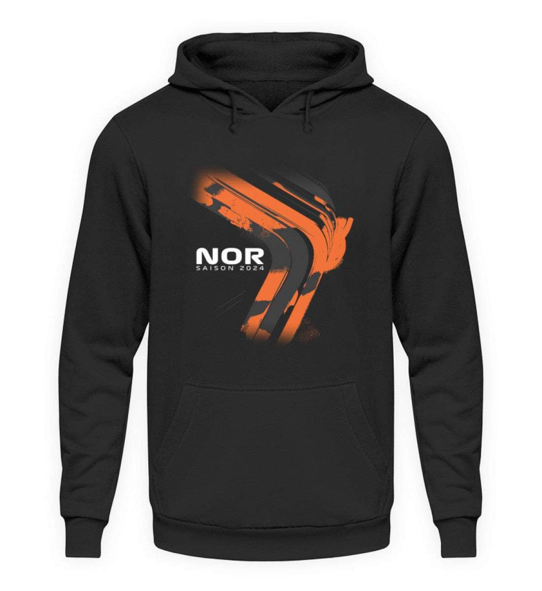 F1 Racing Lando Norris 2024 Limited Edition - Unisex Hoodie Hoodie Novawear Tief Schwarz XS 