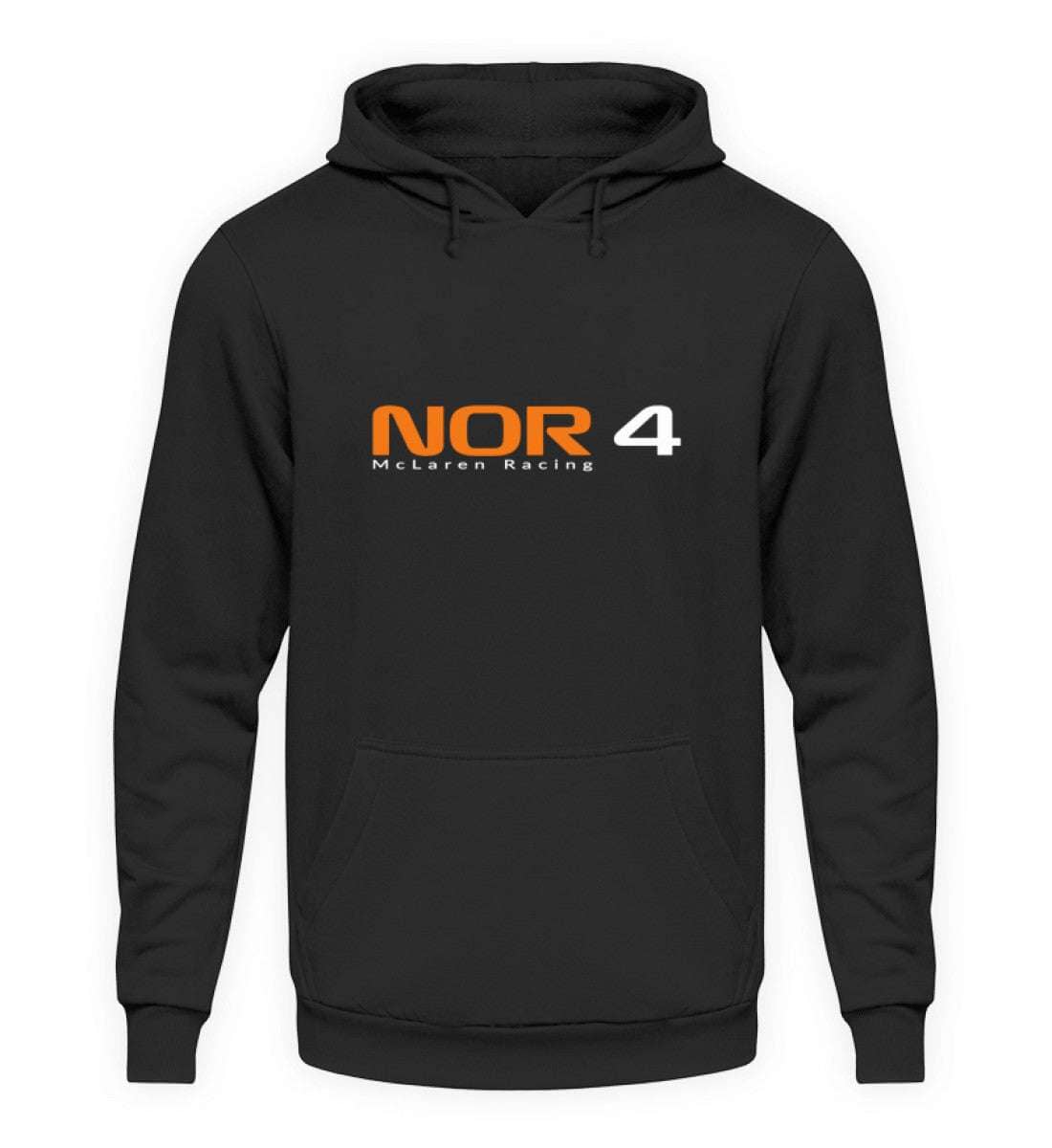 F1 Racing Lando Norris 4 - Unisex Hoodie Hoodie Novawear Tief Schwarz XS 