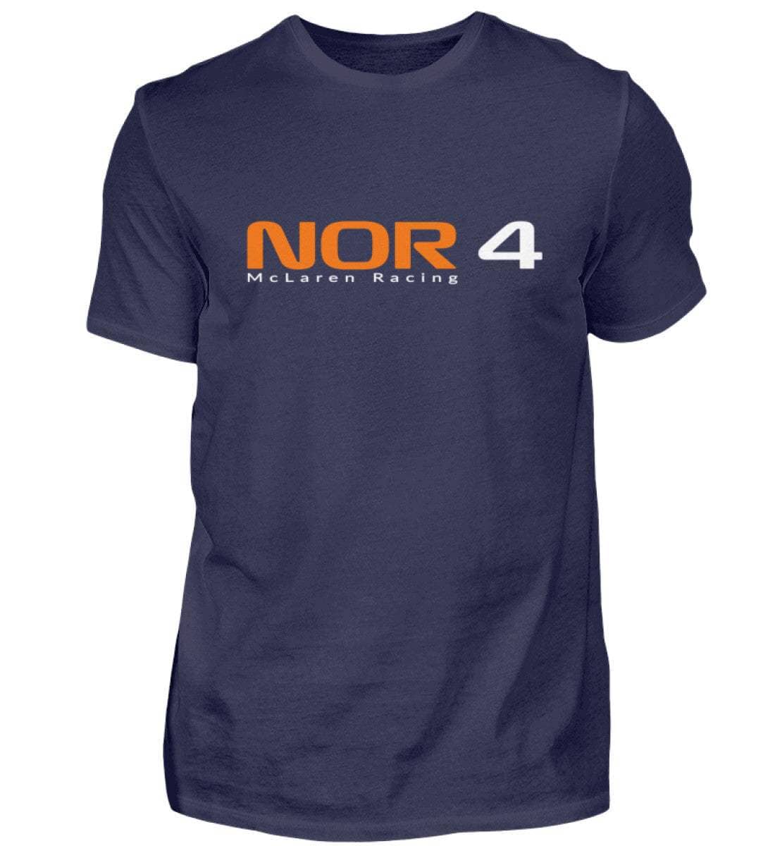 F1 Racing Lando Norris 4 - Unisex Shirt T-Shirt Novawear Navy XS 