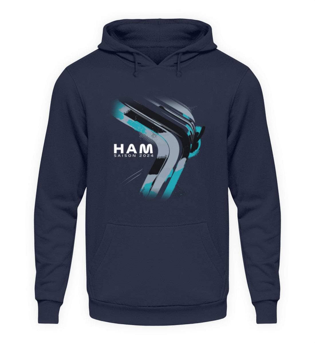 F1 Racing Lewis Hamilton 2024 Limited Edition - Unisex Hoodie Hoodie Novawear Oxford Navy XS 