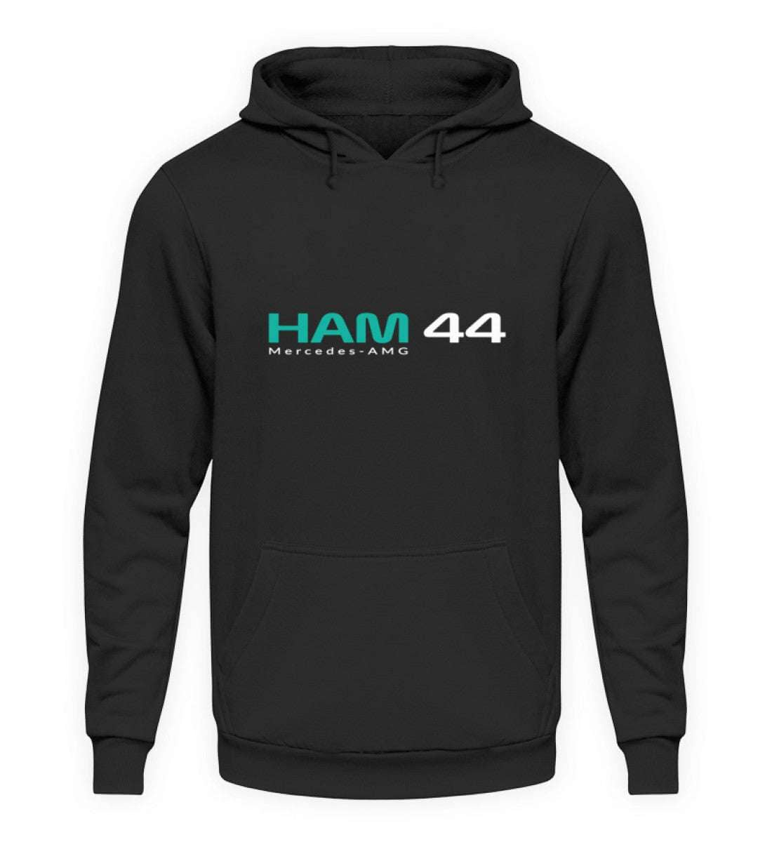 F1 Racing Lewis Hamilton 44 - Unisex Hoodie Hoodie Novawear Tief Schwarz XS 