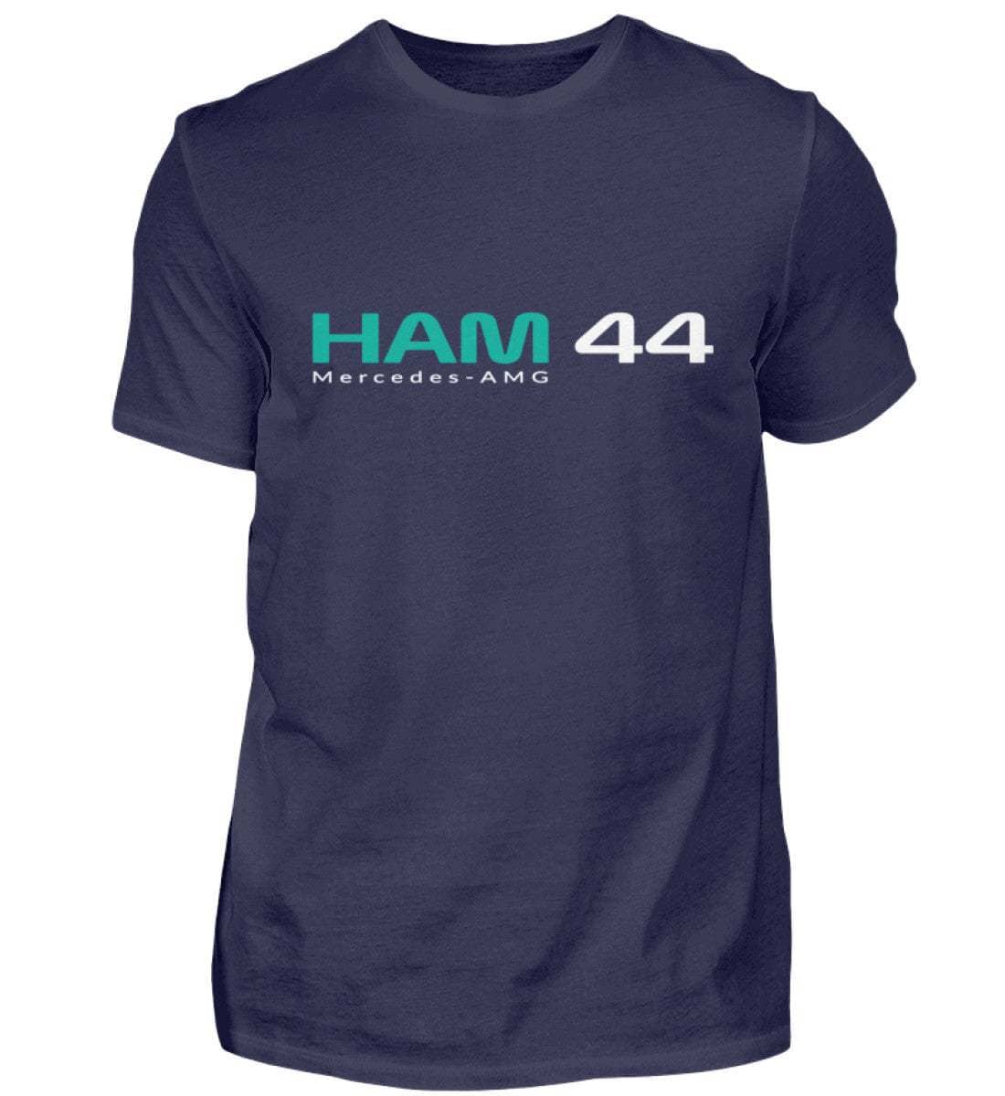 F1 Racing Lewis Hamilton 44 - Unisex Shirt T-Shirt Novawear Navy XS 