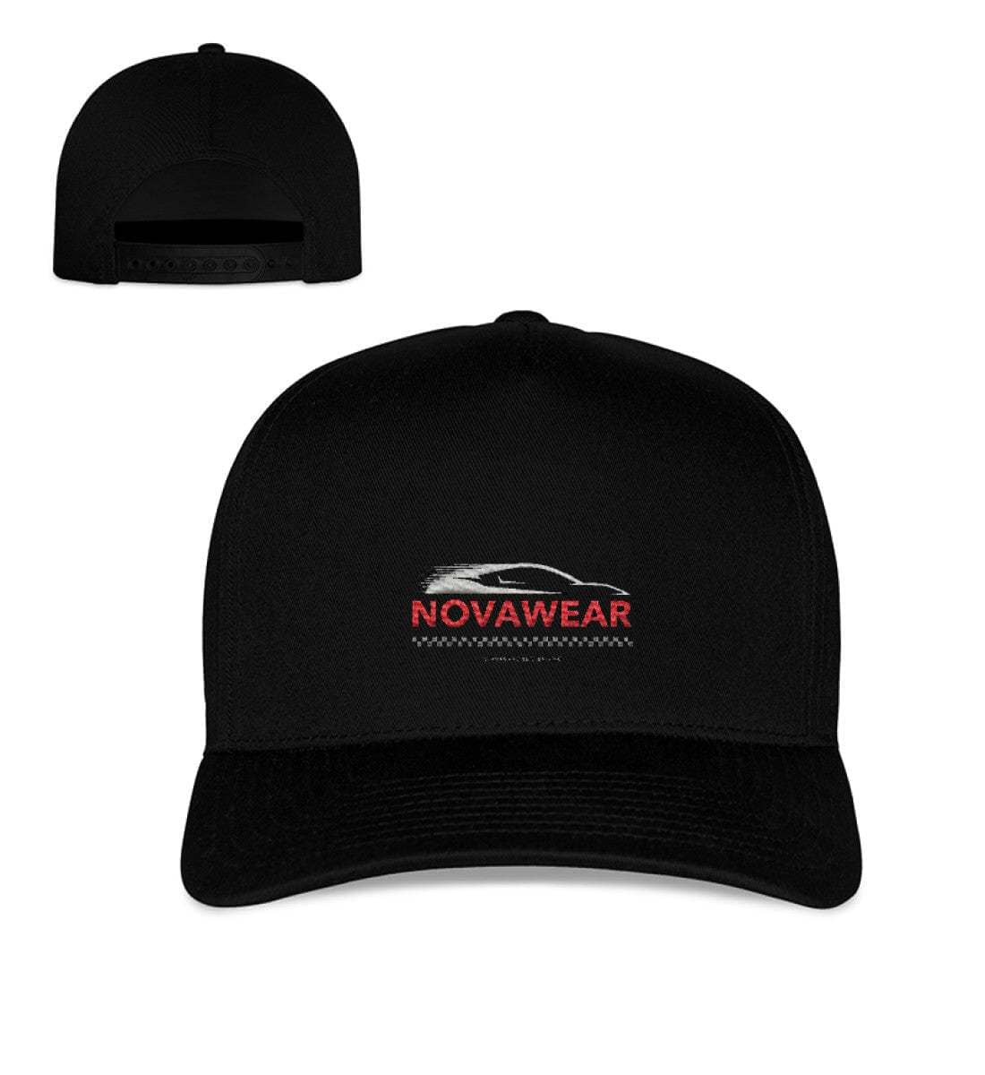 F1 Racing Novawear - Curved Classic Snapback Snapback Novawear Schwarz OneSize 