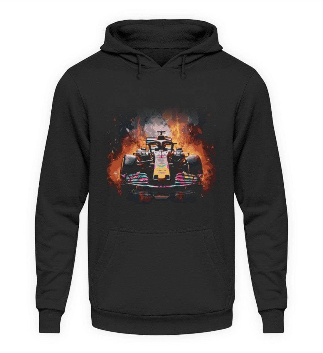 F1 Racing November - Unisex Hoodie Hoodie Novawear Tief Schwarz XS 