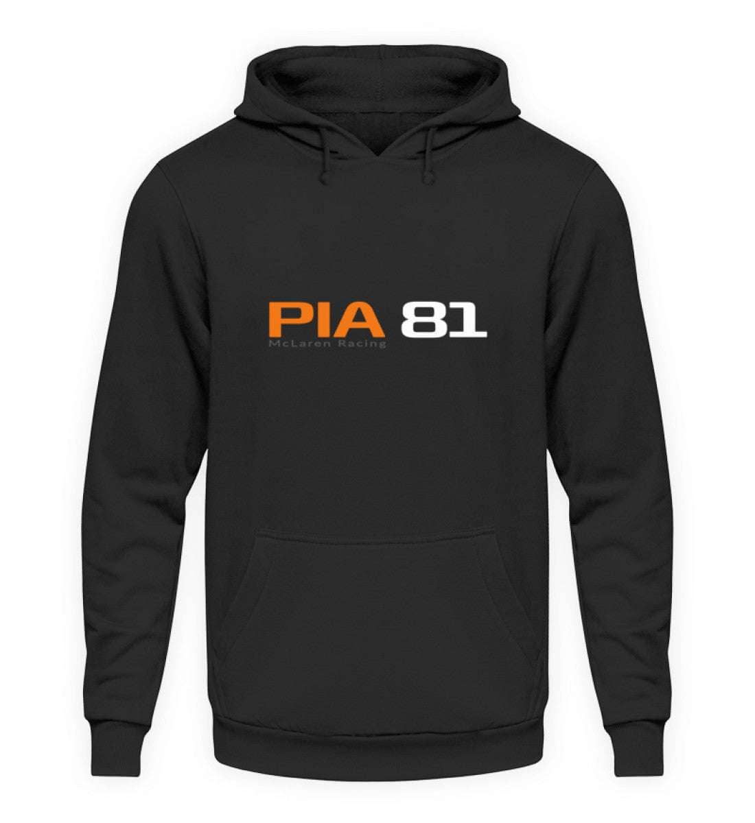 F1 Racing Oscar Piastri 81 - Unisex Hoodie Hoodie Novawear Tief Schwarz XS 