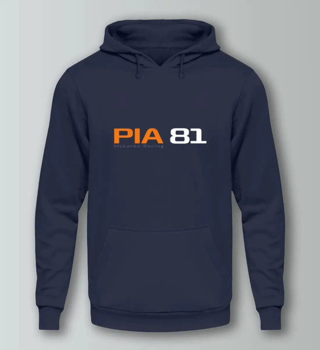 F1 Racing Oscar Piastri 81 - Unisex Hoodie Kapuzenpullover Novawear Oxford Navy XS 