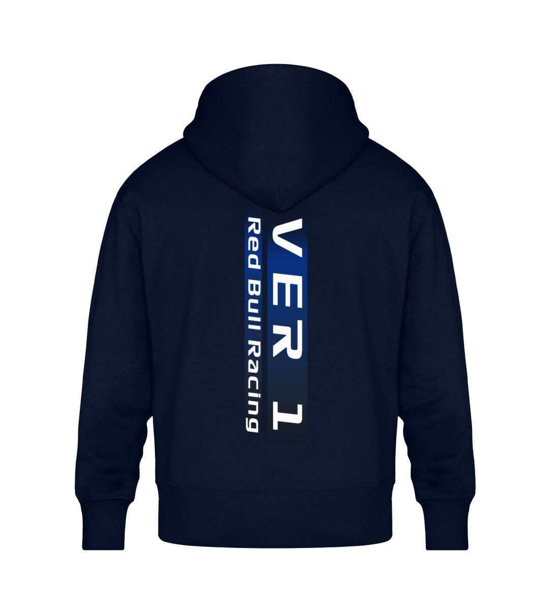 F1 Racing Oversized Max Verstappen Backprint - Unisex Oversized Organic Hoodie Oversized Hoodie Novawear French Navy XS 