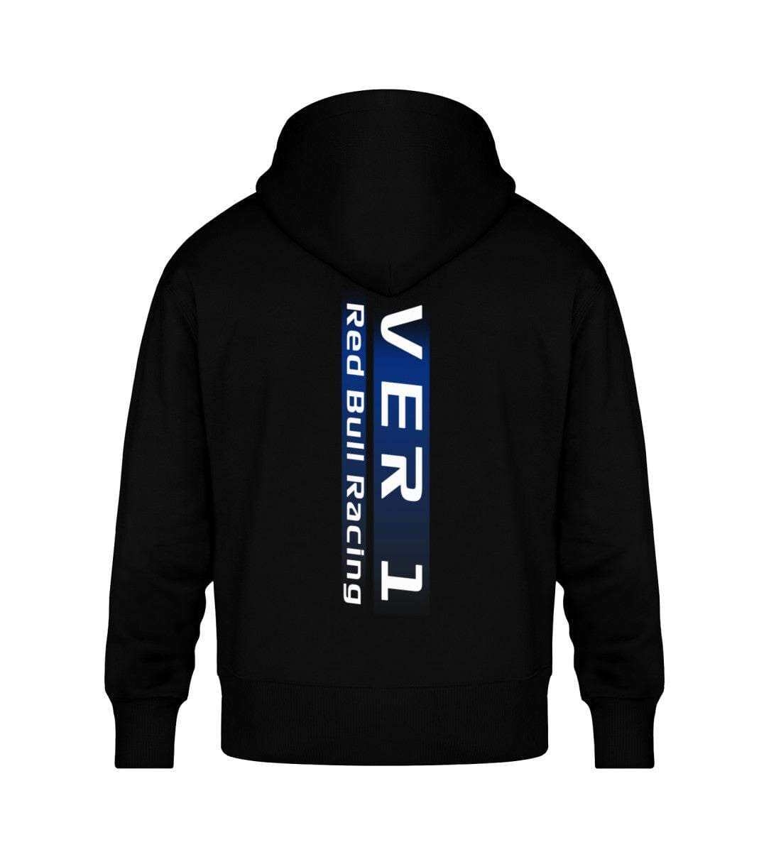 F1 Racing Oversized Max Verstappen Backprint - Unisex Oversized Organic Hoodie Oversized Hoodie Novawear Schwarz XL 