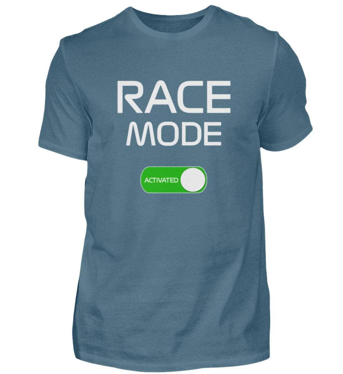 F1 Racing Race-Mode On - Unisex T-Shirt T-Shirt Novawear Steinblau XS 