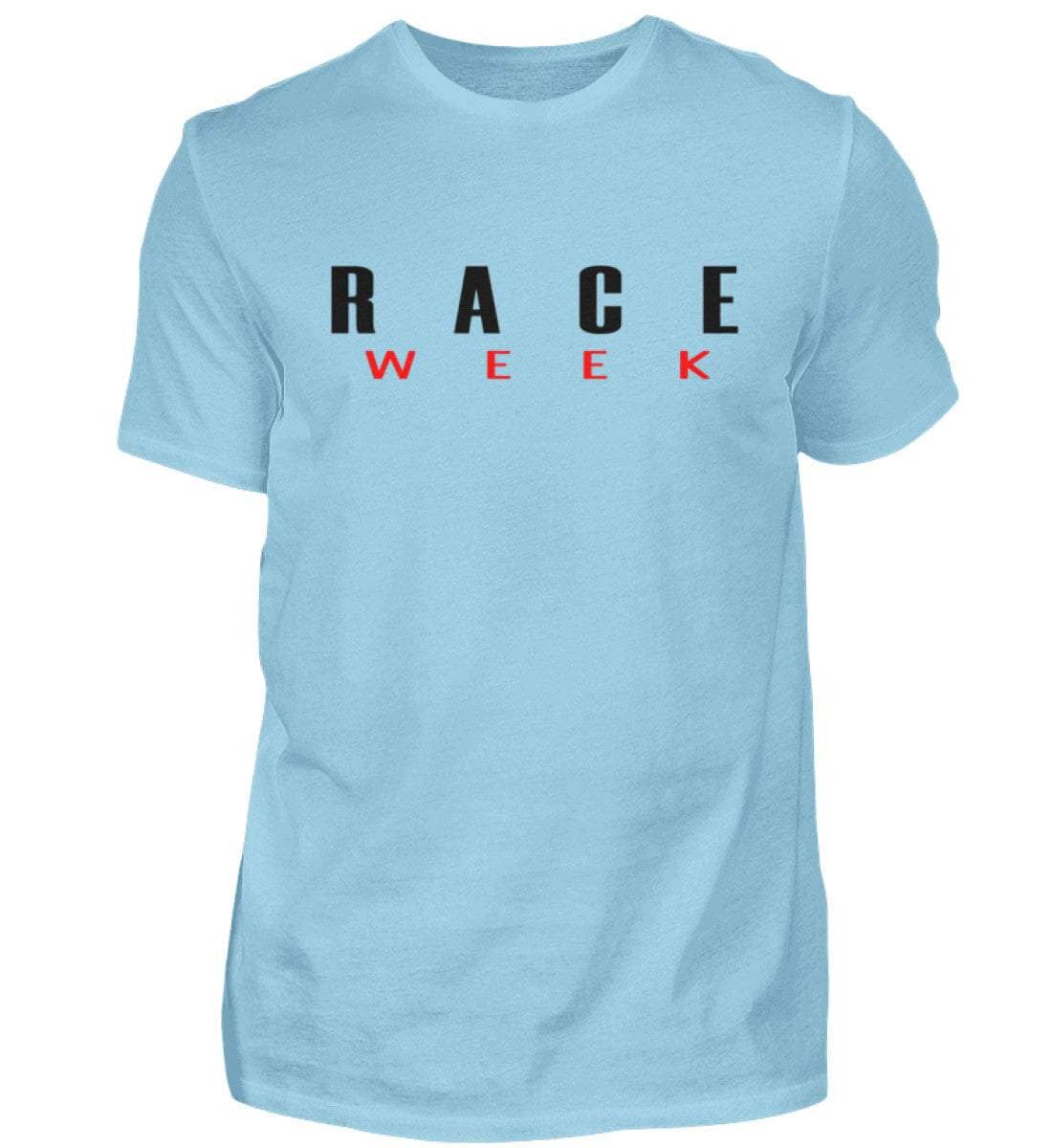 F1 Racing Race Week - Unisex Shirt T-Shirt Novawear Himmelblau XS 