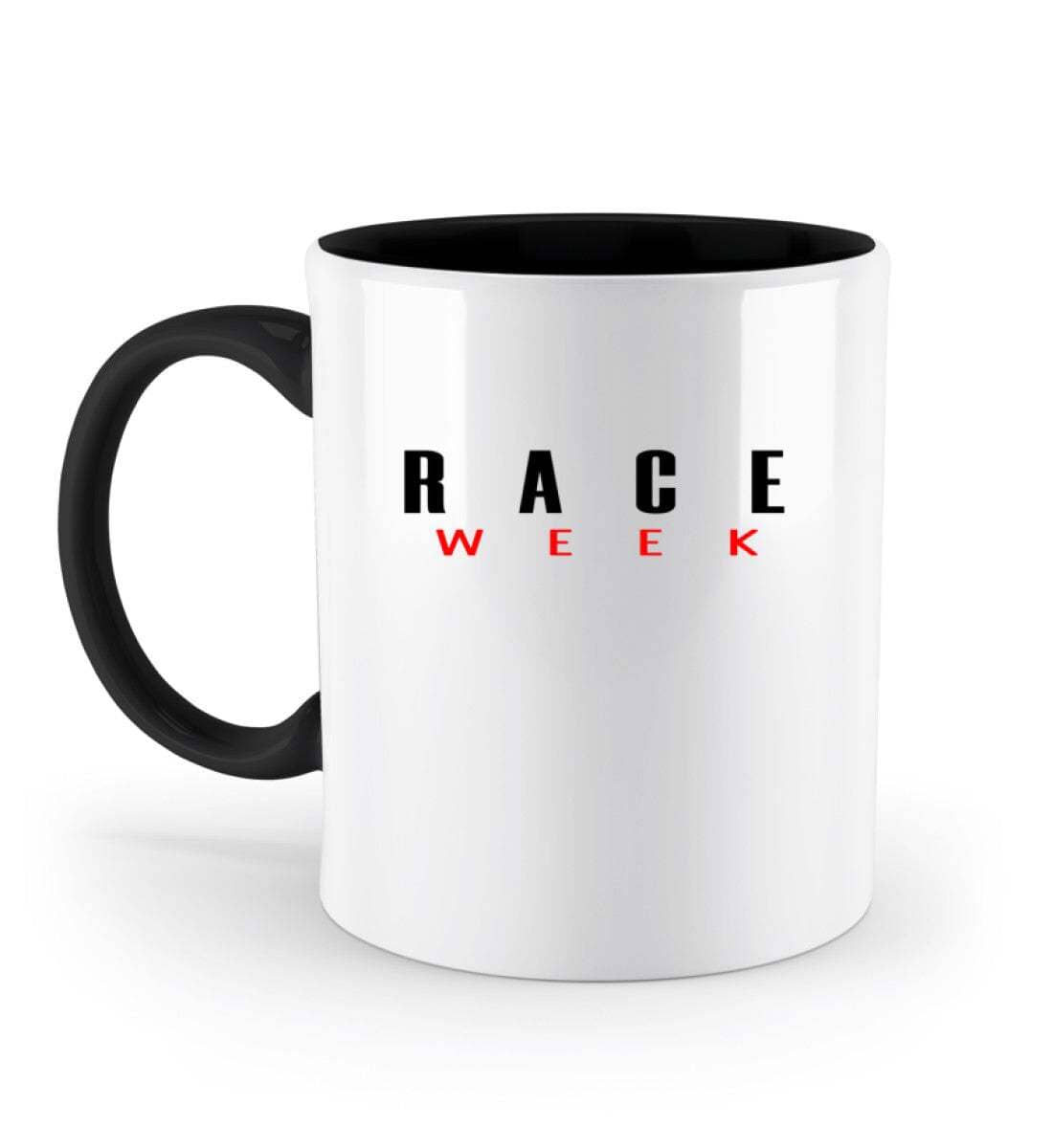 F1 Racing Race Week - Zweifarbige Tasse Tasse Zweifarbig Novawear Schwarz 330ml 