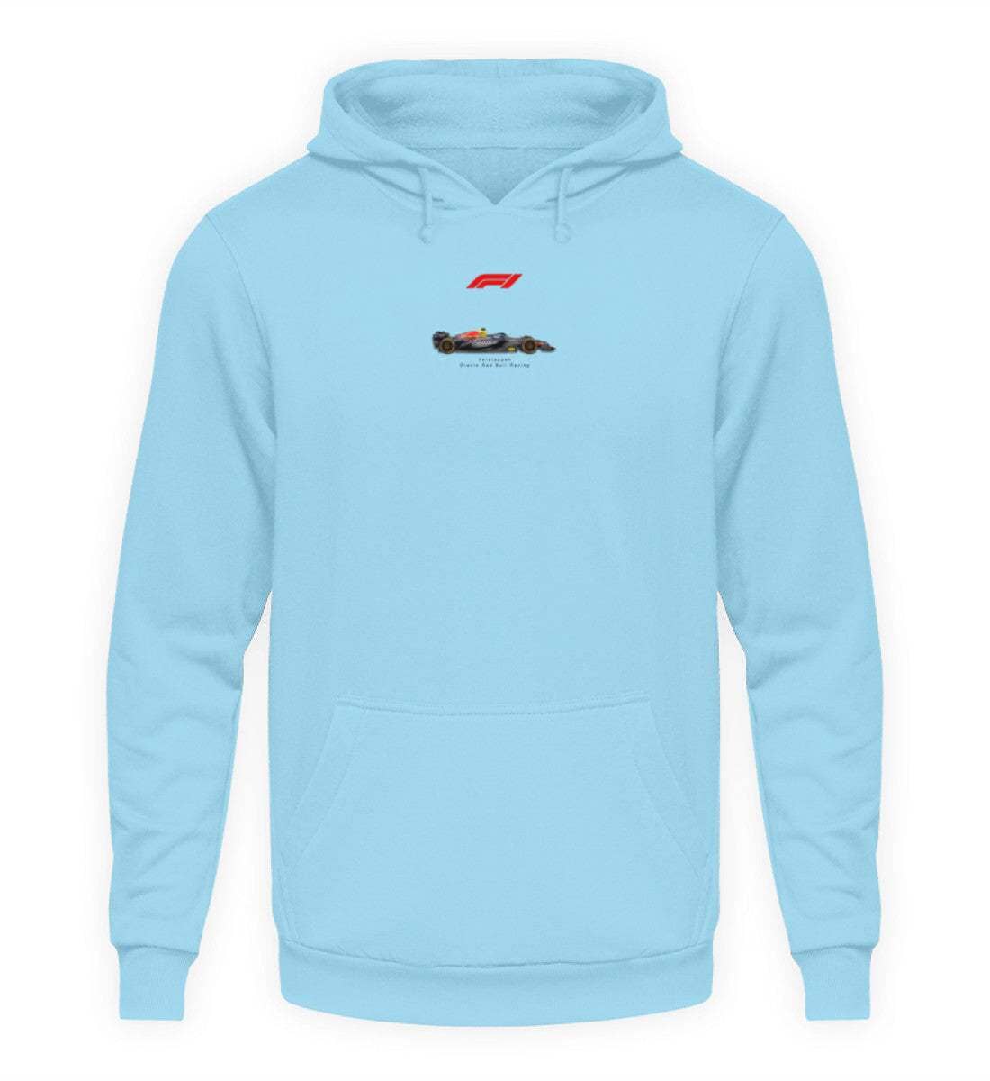 F1 Racing Red Bull Verstappen - Unisex Hoodie Hoodie Novawear Himmelblau XS 