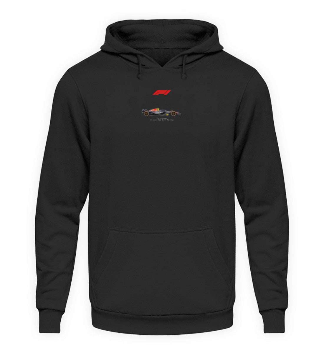 F1 Racing Red Bull Verstappen - Unisex Hoodie Hoodie Novawear Tief Schwarz XS 