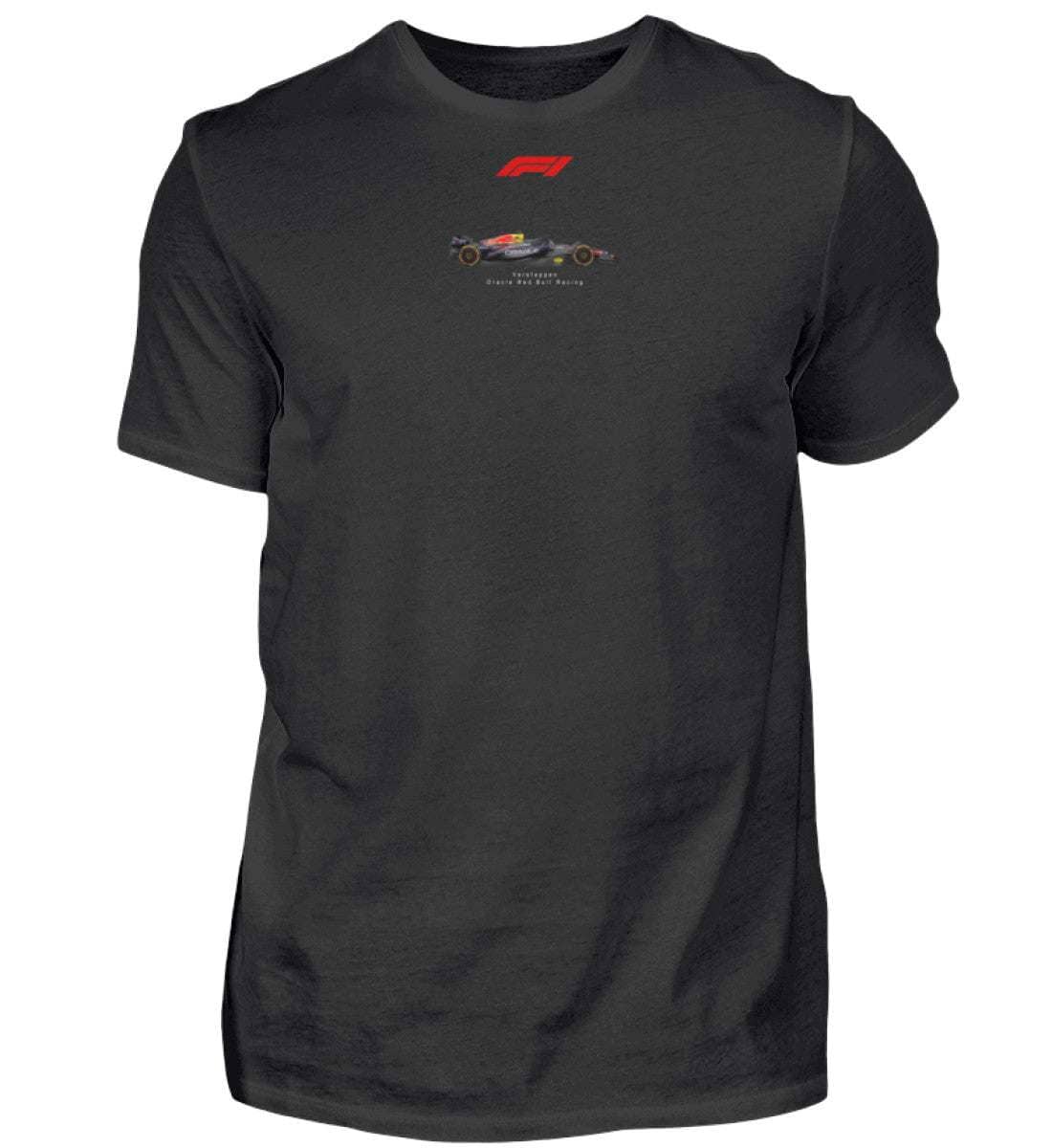 F1 Racing Red Bull Verstappen - Unisex Shirt T-Shirt Novawear Schwarz XS 