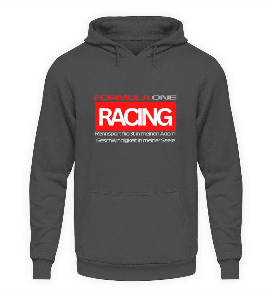 F1 Racing Rennsport - Unisex Hoodie Hoodie Novawear Steel Grey (Solid) XS 