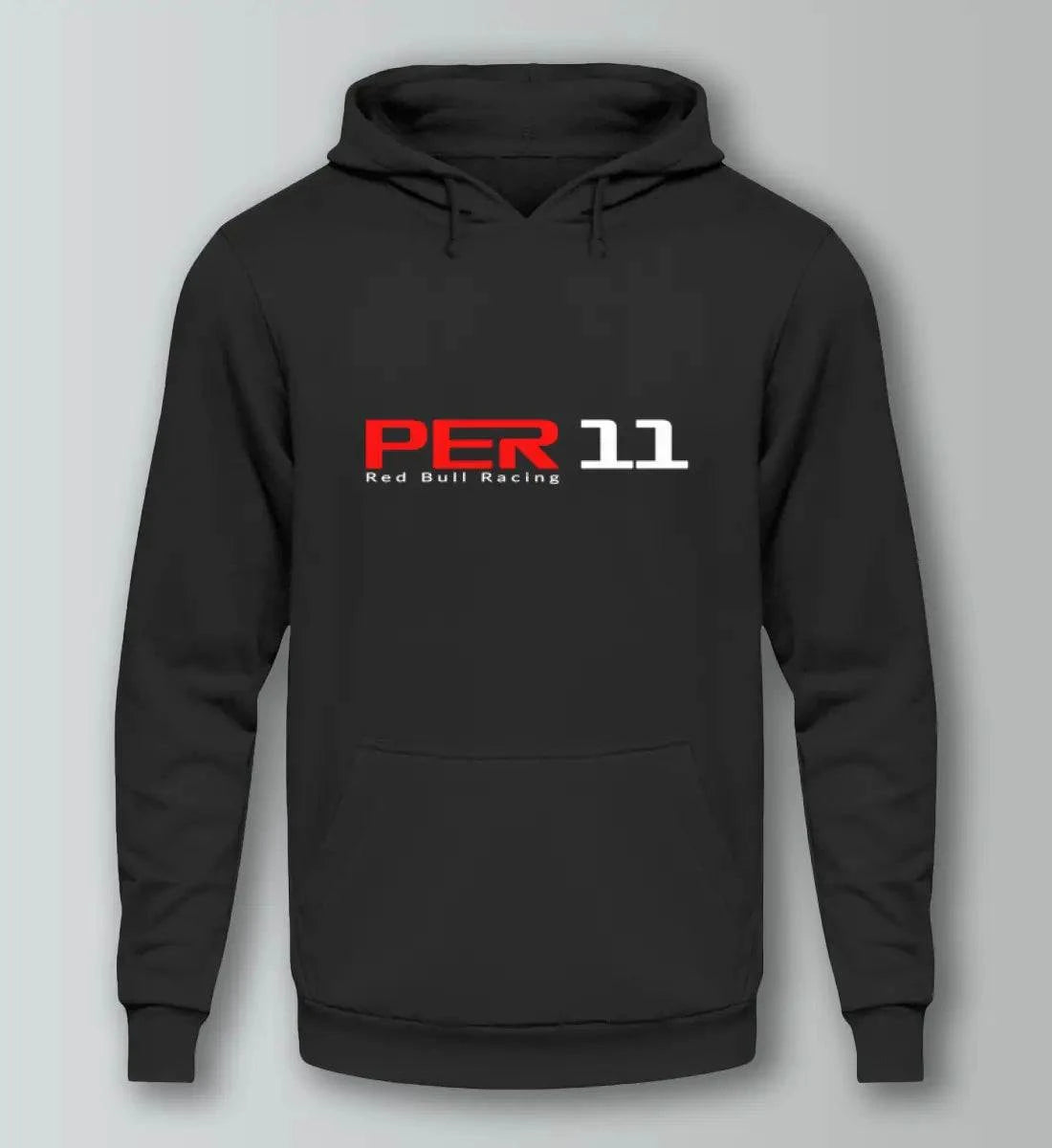 F1 Racing Sergio Perez 11 - Unisex Hoodie Kapuzenpullover Novawear Tief Schwarz XS 