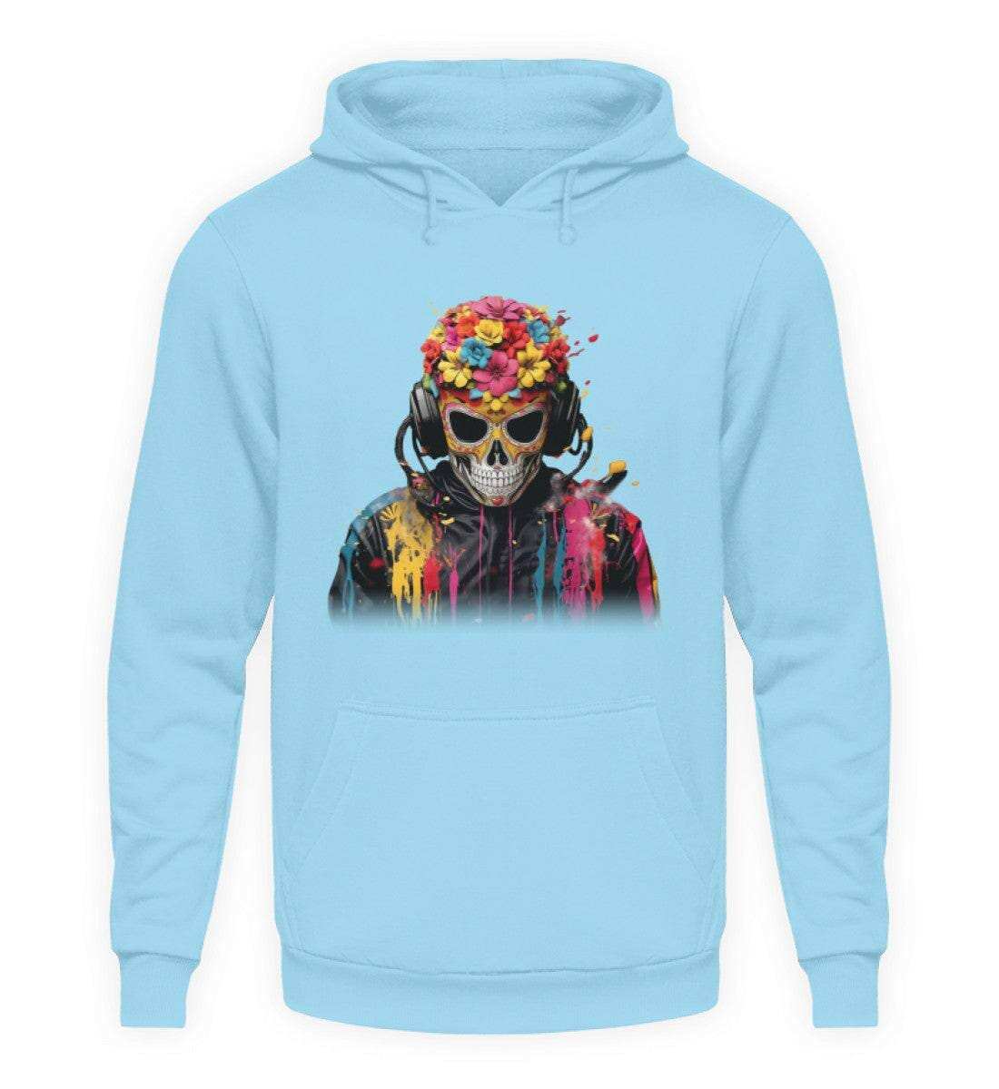 F1 Racing Skull - Unisex Hoodie Hoodie Novawear Himmelblau XS 