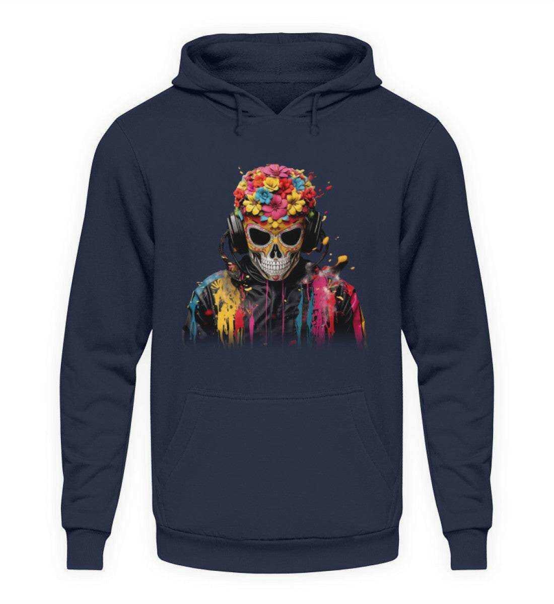 F1 Racing Skull - Unisex Hoodie Hoodie Novawear Oxford Navy XS 