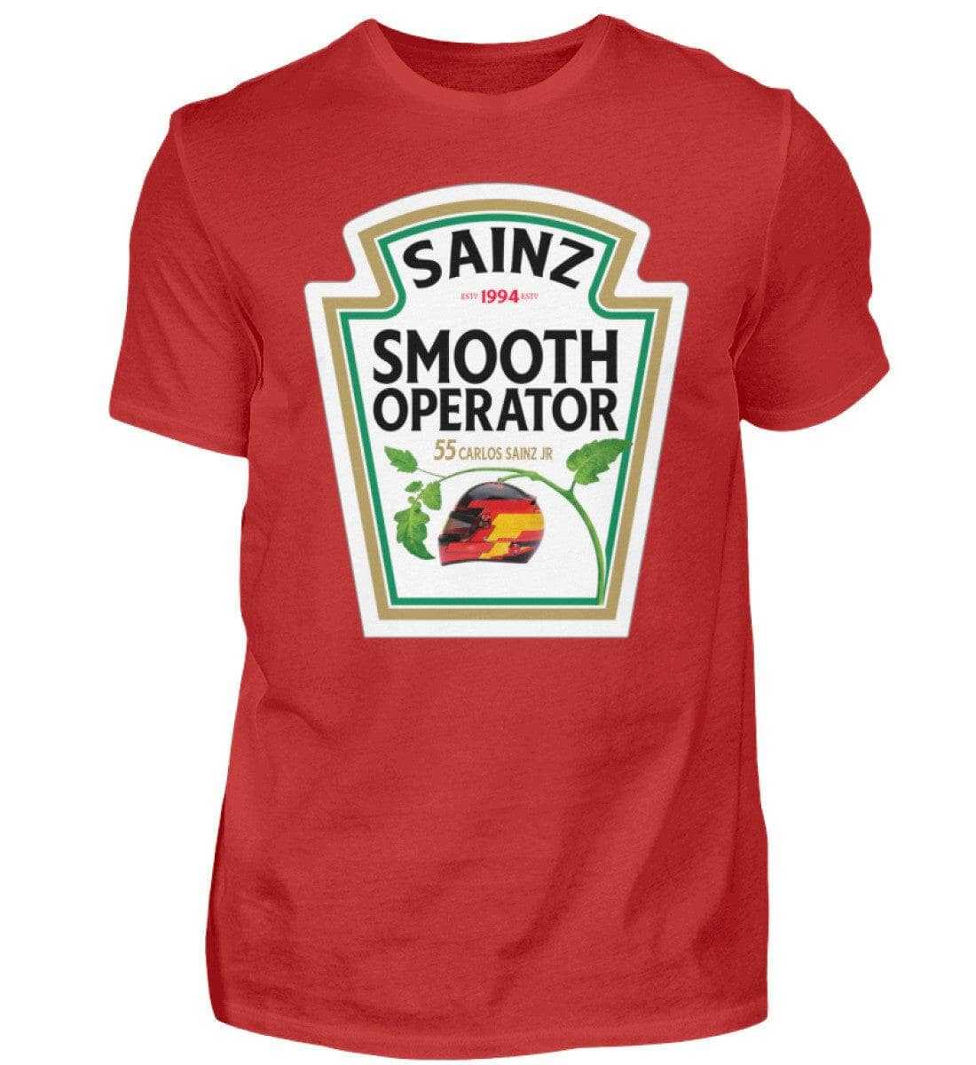 F1 Racing Smooth Operator - Unisex Shirt T-Shirt Novawear Red XS 