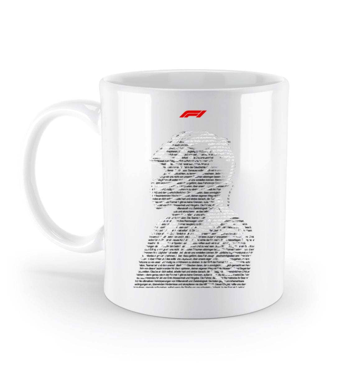 F1 Racing Typografie - Tasse - Standard Tasse Tasse Novawear White OneSize 