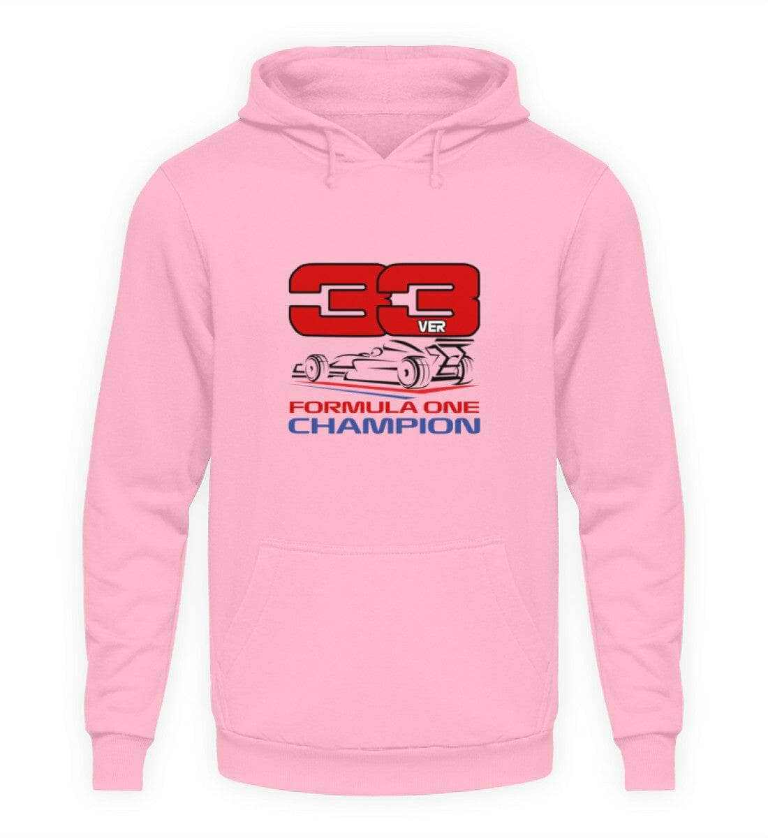 F1 Racing Verstappen 33 - Unisex Hoodie Hoodie Novawear Baby Pink XS 