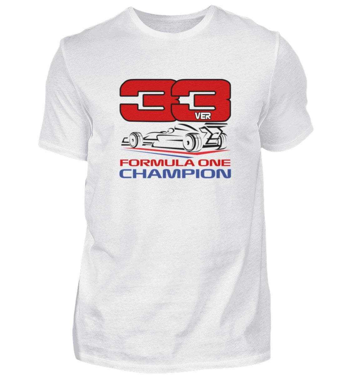 F1 Racing Verstappen 33 - Unisex T-Shirt T-Shirt Novawear White S 