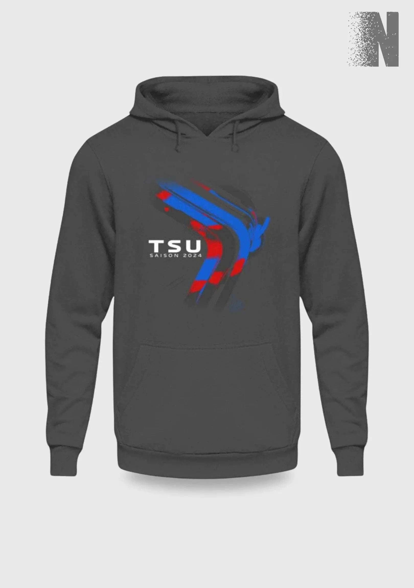 F1 Racing Yuki Tsunoda 2024 Limited Edition - Unisex Hoodie Kapuzenpullover Novawear Steel Grey (Solid) XS 