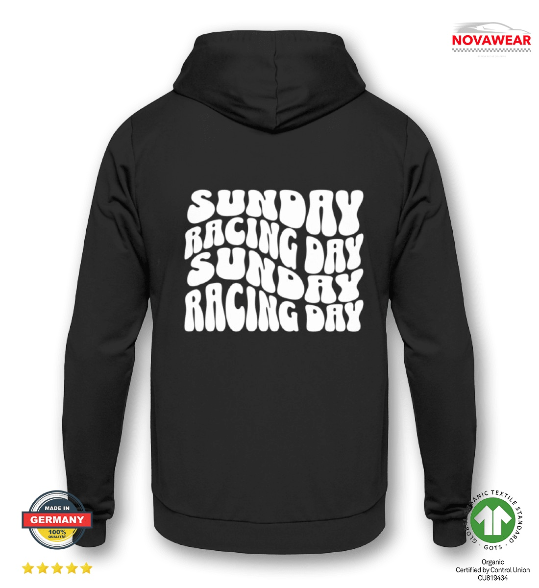 F1 Sunday Racing Day | Limited Edition - Unisex Hoodie Unisex Hoodie Shirtee Tief Schwarz XS 