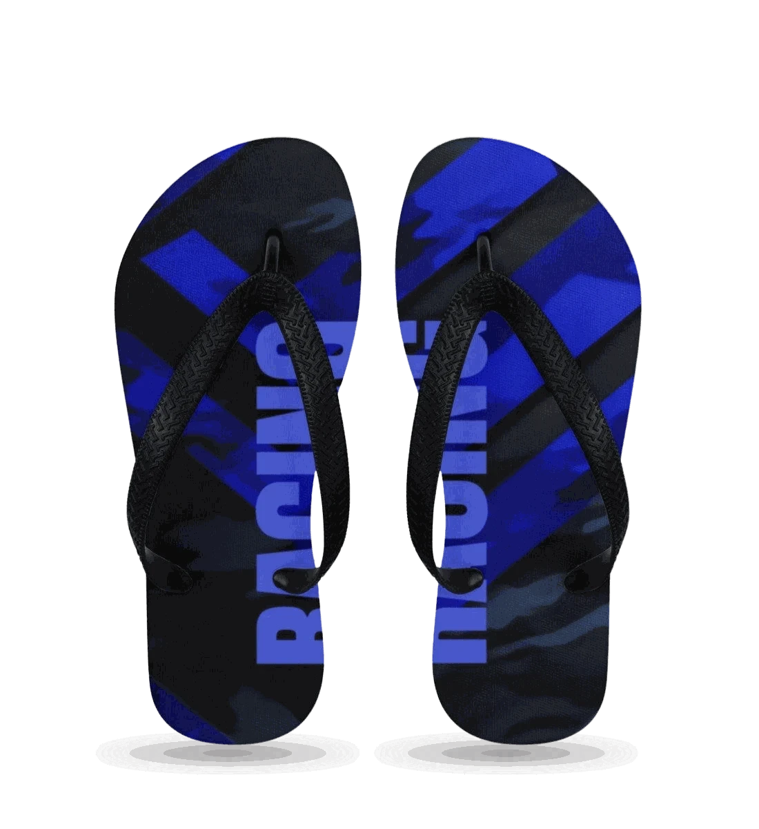 FlipFlop Blue Racing - Flip Flops Flip Flops Groß Novawear Navy 44-46 