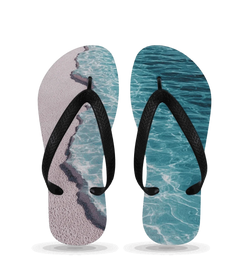 Image of FlipFlop Summer Wave - Flip Flops Flip Flops Groß Novawear Navy 44-46 