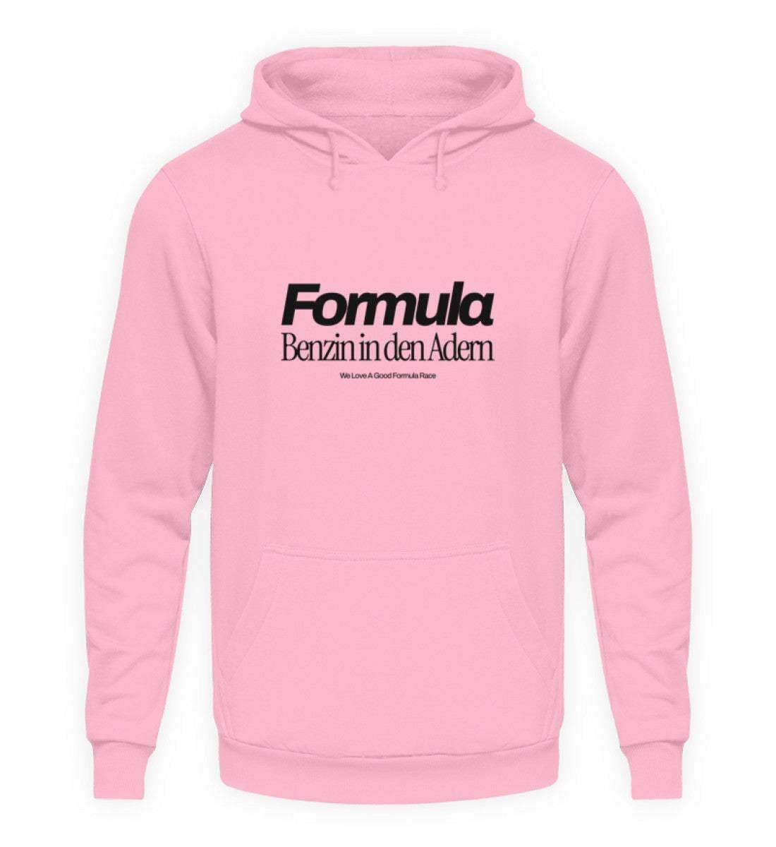 Formula - Benzin in den Adern Unisex Hoodie - Stylischer Kapuzenpullover | NOVAWEAR Unisex Hoodie Novawear Baby Pink XS 