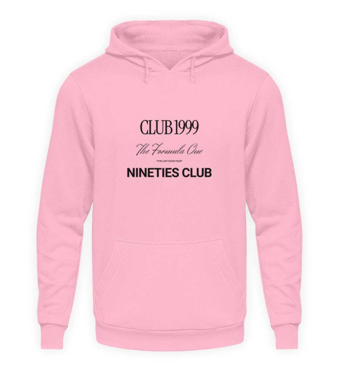 Formula One Club 1999 Unisex Hoodie - Stylischer Kapuzenpullover | NOVAWEAR Unisex Hoodie Novawear Baby Pink XS 