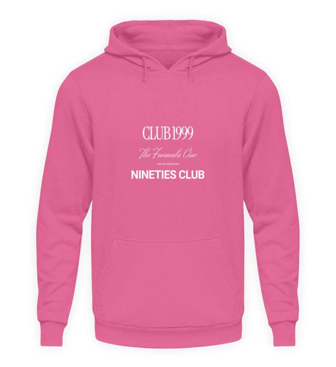 Formula One - Club 1999 - Unisex Kapuzenpullover Hoodie Unisex Hoodie Novawear Candyfloss Pink S 