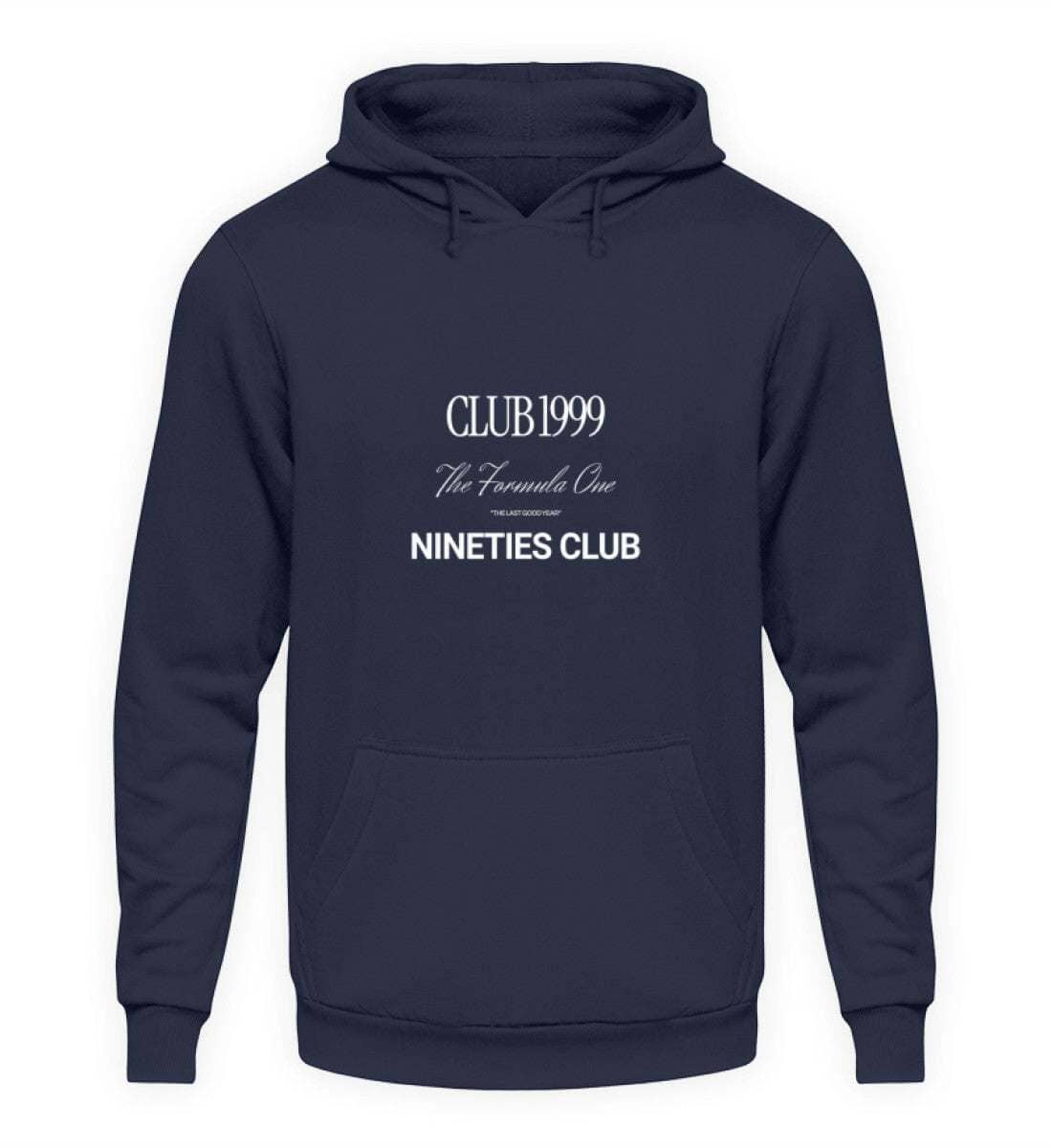 Formula One - Club 1999 - Unisex Kapuzenpullover Hoodie Unisex Hoodie Novawear Oxford Navy XS 